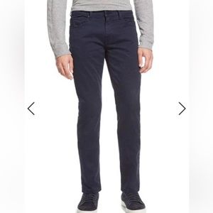 Paige Federal Slim Straight-Fit Jeans in Navy Cadet